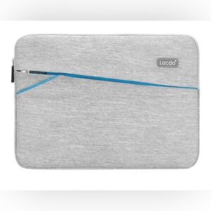 Lacdo 13-13.3 inch Waterproof Gray and Blue Laptop Sleeve